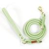 Wisedog Braided Polyester Rope Dog Leash, Sage Green view 1