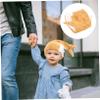 Yellow Children's Hair-Drying Cap in Coral Fleece Hat Design view 2