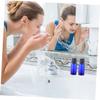 Blue Glass Bottles 10 ml, 20 pcs, Empty Bottles for Essential Oils view 3