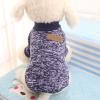 Classic Dog Sweater for Small Dogs (Navy, XXL) view 2