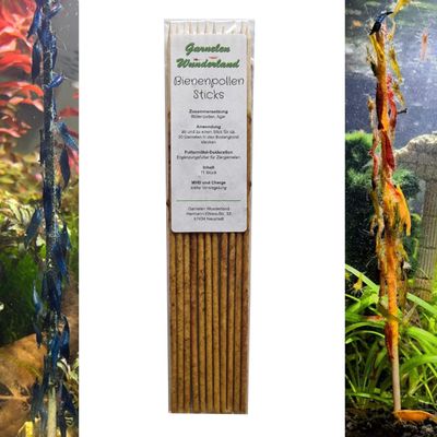 Garnelen Wunderland Shrimp Sticks Bee Pollen (11 Pieces)