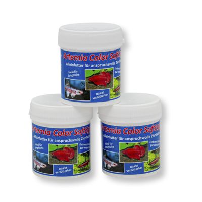 Artemia Color SoftEggs, 3x40g