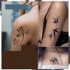 Temporary Tattoo Stickers, 5-Piece Chinese-Style Lotus Set view 2