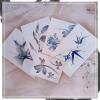 Temporary Tattoo Stickers, 5-Piece Chinese-Style Lotus Set view 3