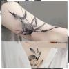 Temporary Tattoo Stickers, 5-Piece Chinese-Style Lotus Set view 4