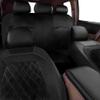 NURCIX Car Seat Covers, Compatible with Toyota Venza/Harrier 1st Gen (AV10) 2009–2017, Front and Rear, A-Black view 3