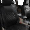 NURCIX Car Seat Covers, Compatible with Toyota Venza/Harrier 1st Gen (AV10) 2009–2017, Front and Rear, A-Black view 4