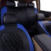 NURCIX Car Seat Covers, Compatible with MG ZS (ZS11) EZS 2017–2023, Front and Rear, A-Blue view 4