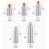 LusDoly 6-Pack 100 mL Silver Aluminum Refillable Bottles with Screw Caps view 2