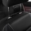 NURCIX Car Seat Cover, Compatible with Volvo XC40 2018–2023, Front and Rear, A-Black view 3