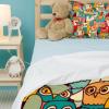 3-Piece Queen Tencel Duvet Cover Set with Owl Design view 4