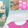 3-Piece Queen Tencel Duvet Cover Set with 2 Pillowcases, Cute Dog Design view 4