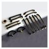 ELTOX 5-Piece Black and Gold Furniture Pulls view 1