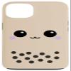 Cute Kawaii Boba Face Case for iPhone 13 view 1