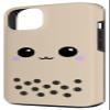 Cute Kawaii Boba Face Case for iPhone 13 view 2