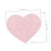 JECOMPRIS Pink Crystal-Clear Glass Lash Glue Palette with Smooth Edge view 2