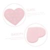 JECOMPRIS Pink Crystal-Clear Glass Lash Glue Palette with Smooth Edge view 3