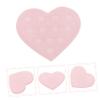 JECOMPRIS Pink Crystal-Clear Glass Lash Glue Palette with Smooth Edge view 4