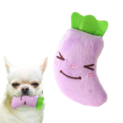 Bexdug Squeaky Toy for Dogs - Vegetable Shaped