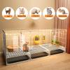 GeELky Small Animal Playpen for Rabbits, Puppies, Kittens and Guinea Pigs view 3