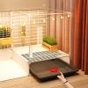 GeELky Small Animal Playpen for Rabbits, Puppies, Kittens and Guinea Pigs view 4