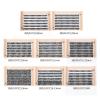 UAMOU 2–50 Boxes Eyelash Extensions, 120 Bundles, Natural C-Curl Individual False Lashes, 30D Cluster Volume Lashes, Makeup view 3
