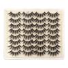 UAMOU 5/10/30 Boxes 3D Faux Mink Eyelashes, Natural Thick Long False Lashes, Dramatic Look, Cheerfully (Color: L204, Size: 5 Boxes) view 4