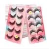 UAMOU Mink Lashes, 5 Pairs, Natural Curly False Eyelashes, Thick, G610, 2 Boxes view 2
