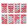 UAMOU Mink Lashes, 5 Pairs, Natural Curly False Eyelashes, Thick, G610, 2 Boxes view 4