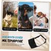 FRCOLOR Breathable Mesh Dog Muzzle with Adjustable Strap, Protection Against Biting, Barking and Eating Outdoors view 3