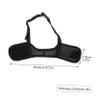 FRCOLOR Breathable Mesh Dog Muzzle with Adjustable Strap, Protection Against Biting, Barking and Eating Outdoors view 4