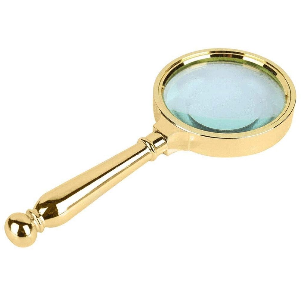 Handheld Magnifying Glass for Reading Cards, Ideal for Jewelry Watch Repairs – Beauty Comes