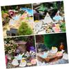 HAPINARY 12-Piece Aquarium Decoration Miniature Sea Animal Figures view 4