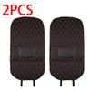 FUJIUM 2-Piece Car Seat Back Anti-Kick Pads for Audi A4 (B8/B9) and A5 Coupe, Black/Red view 2
