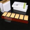PACUM TJLSS 6-Compartment Wooden Watch and Jewelry Storage Tray, Spray-Painted Wood Display, Vision view 2