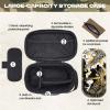 Odor-Proof Storage Bag with Lock, Metal Tray and Mini Foil Pocket view 2