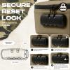 Odor-Proof Storage Bag with Lock, Metal Tray and Mini Foil Pocket view 3