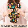 Colorful Fast-Food Hamburger Hot Water Bottle with Cute Cover, 1 Liter view 4