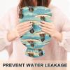 Hot Water Bottle with Cover, 2 L Reusable Hot Water Bottle for Menstrual Cramps, Neck and Shoulder Pain Relief, Hot and Cold Therapy, Dachshunds on Surfboards view 4
