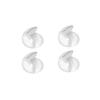 bricoleva.it Rubber Corner Protectors for Children, 4-Pack, Made in Italy, Transparent view 1