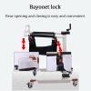 Patient Lift Transfer Chair for Home, Sit-to-Stand Lift, Lift Wheelchair for Home, Portable Car Lift Transport Chair, Wheeled Shower Chair, Portable Toilet Seat Transfer Aid for Seniors view 3