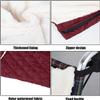 Winter Wheelchair Blanket for Adults, Windproof Wheelchair Cover with Zipper, Warm Leg, Foot and Back Blanket view 3