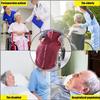 Winter Wheelchair Blanket for Adults, Windproof Wheelchair Cover with Zipper, Warm Leg, Foot and Back Blanket view 4