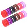 PRETYZOOM 12 Silicone Finger Rings for Pet Grooming view 1