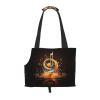 Pet Carrier Bag with Music Note Symbol, Foldable Travel Bag for Cats and Small Dogs view 1