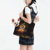 Pet Carrier Bag with Music Note Symbol, Foldable Travel Bag for Cats and Small Dogs view 3