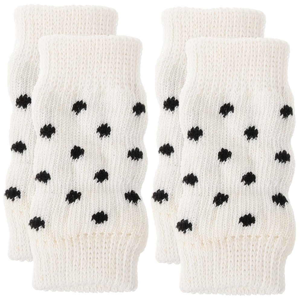 Beavorty Dog Leg Socks for Protection and Warmth - 4 Pack