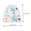 TOYANDONA Reusable Cotton and TPU Potty Training Pants with Breathable Bamboo Fiber for Toddlers view 4