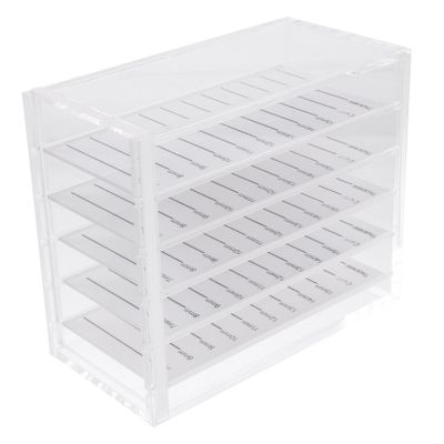 Portable 5-Tier Acrylic Eyelash Storage Box