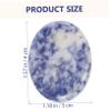 HAPINARY 2-Piece Natural Blue Massage Stone Set for Skin Rejuvenation and Reducing Swelling, Portable Finger Scraper for Relaxation and Stress Relief view 4